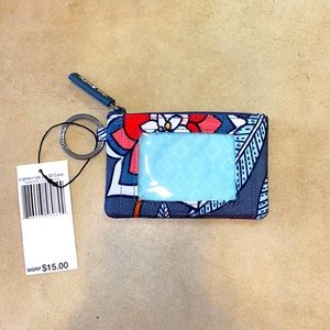 Vera Bradley - Zip Card/ID Case (Tropical Evening)